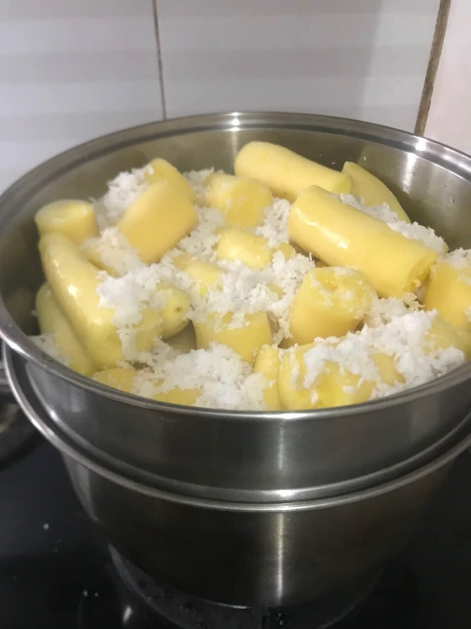Combo 4kg khoai mì vàng giống Thái - củ vừa