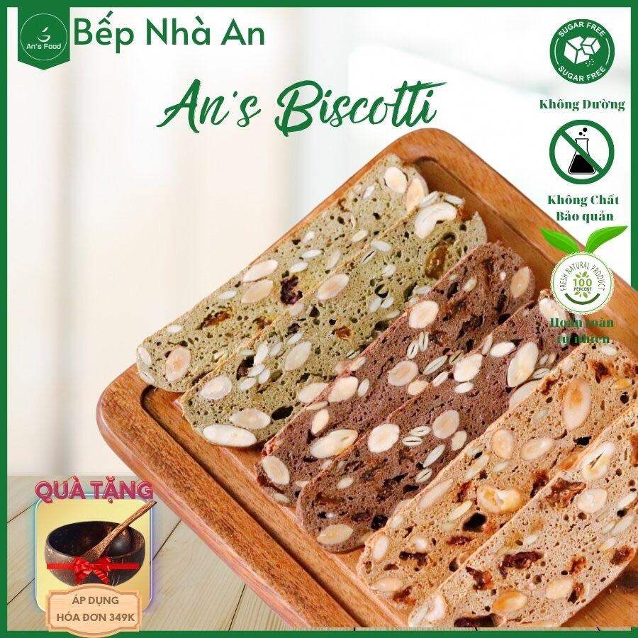 Combo 1 kg Biscotti - Hoàn toàn từ bột mỳ nguyên cám