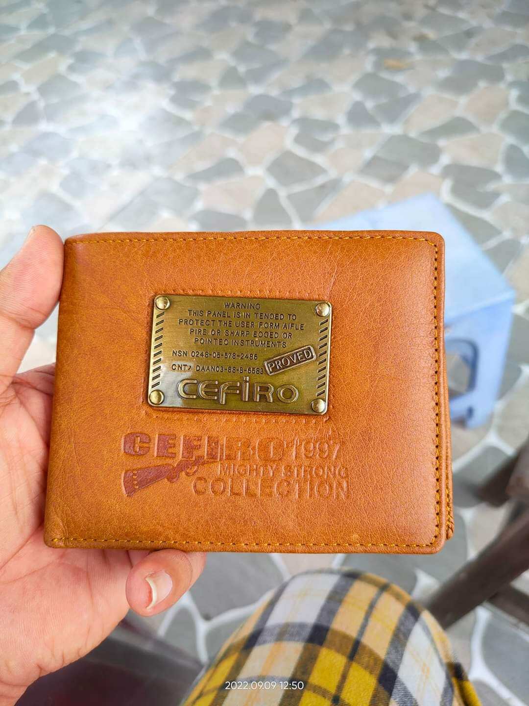 Bóp da thật 100%