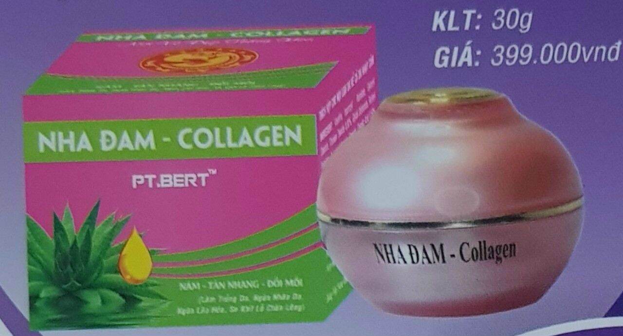 Kem nám, tàn nhang, đồi mồi nha đam collagen.