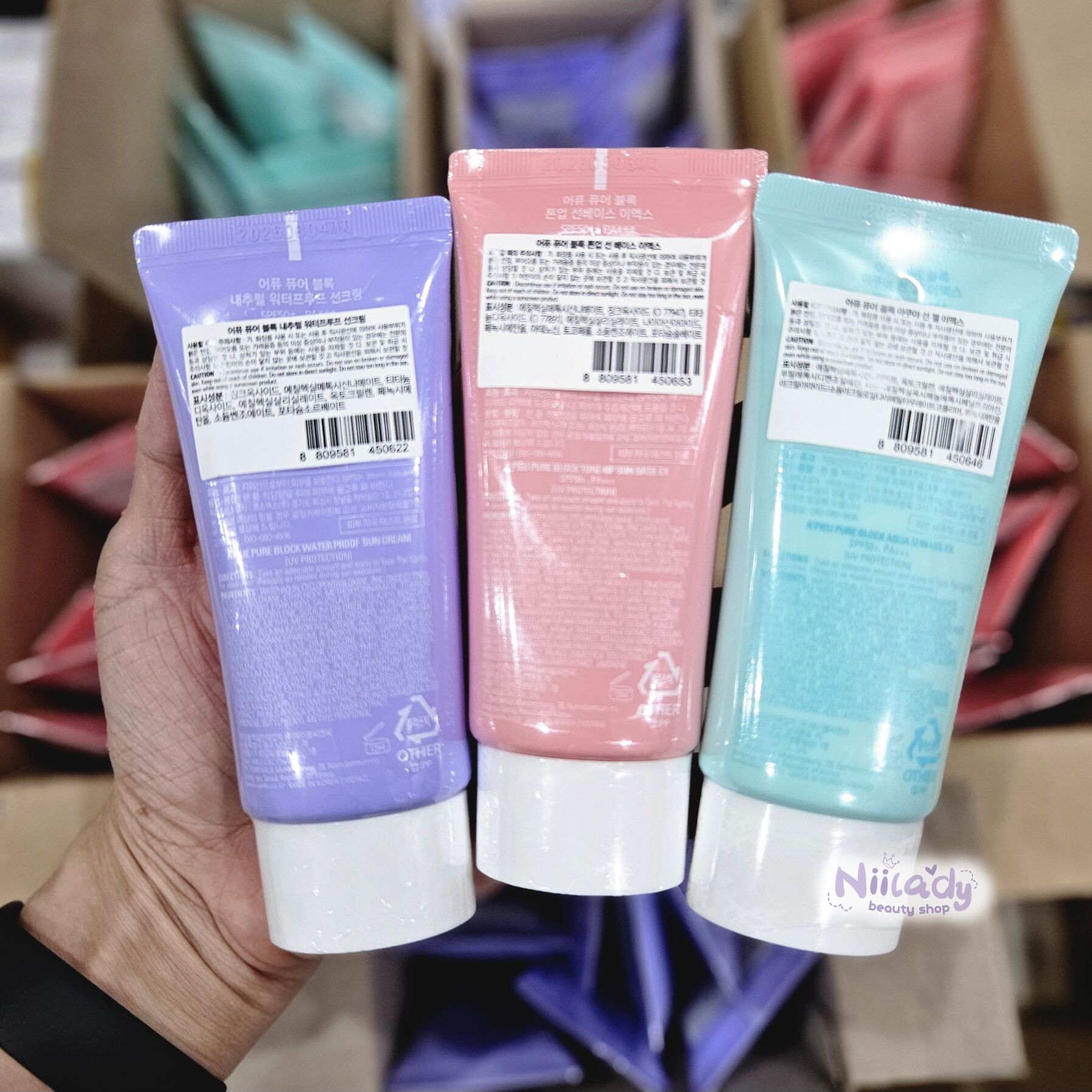 (HSD từ 05/2026) Kem chống nắng A'pieu Pure Block