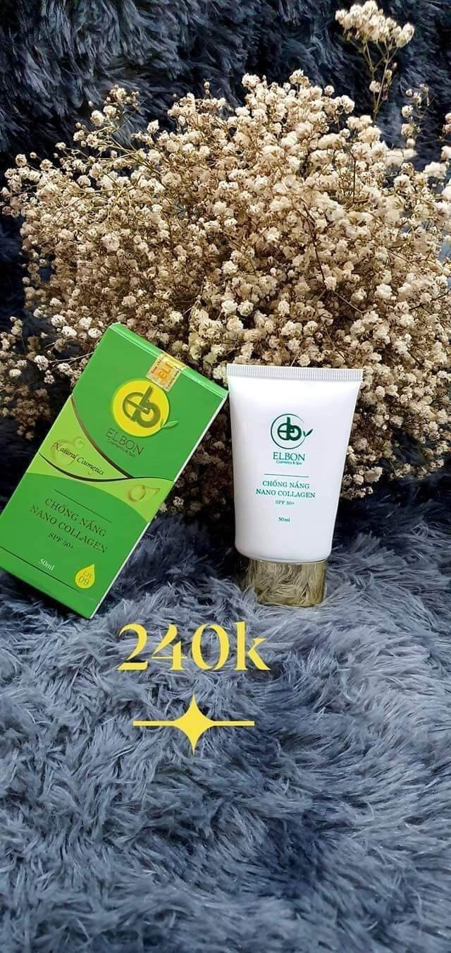 CHỐNG NẮNG COLAGEN HÀN QUỐC ELBON 50ML
