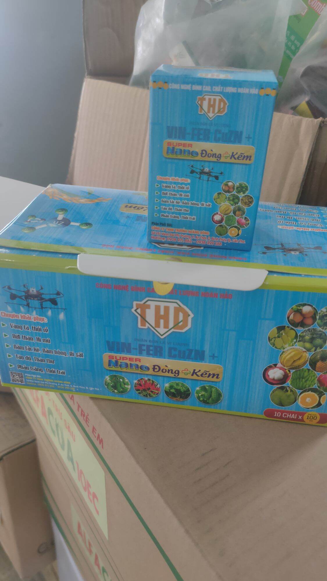 Phân Bón Sinh Học THD - NANO Đồng