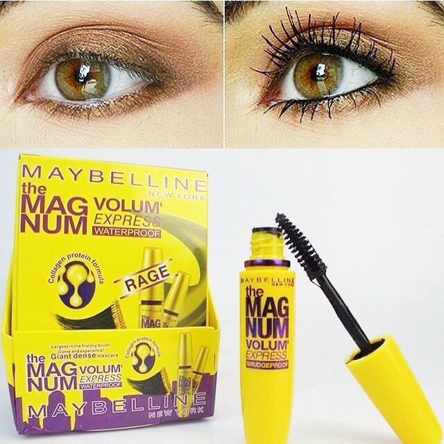 Mascara Hỗ Trợ Cong Và Dày Mi Maybeline
