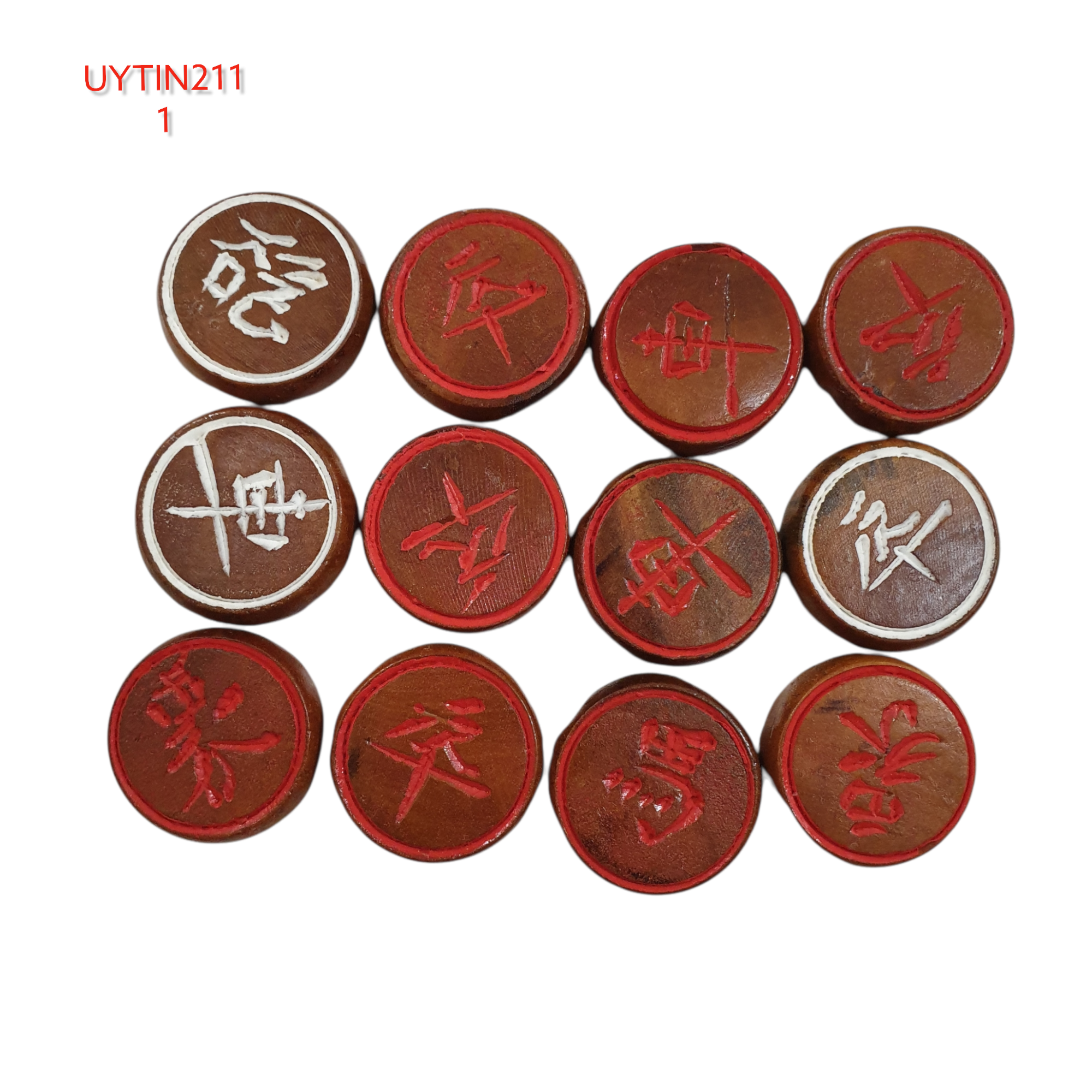Bộ quân cờ tướng gỗ 2,5cm