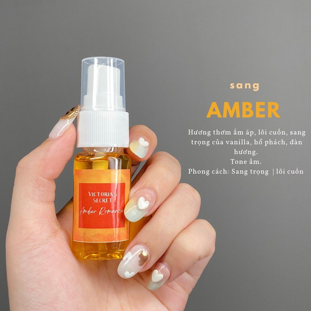 XỊT THƠM TOÀN THÂN BODYMIST Amber Romance 250ml
