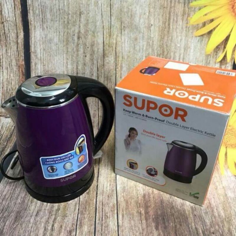Ấm đun siêu tốc/ Bình đun siêu tốc Supor SWF17S18AVN - 1.7L