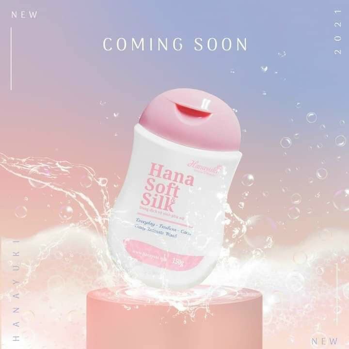 Dung dịch vệ sinh Hana VB SOFT & SILK (MÀU HỒNG) Chính Hãng