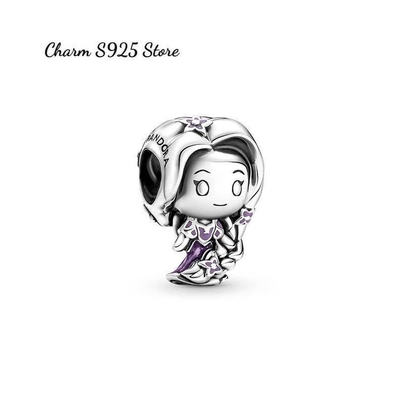 Pan ale charm disney tangled rapunzel bạc s925