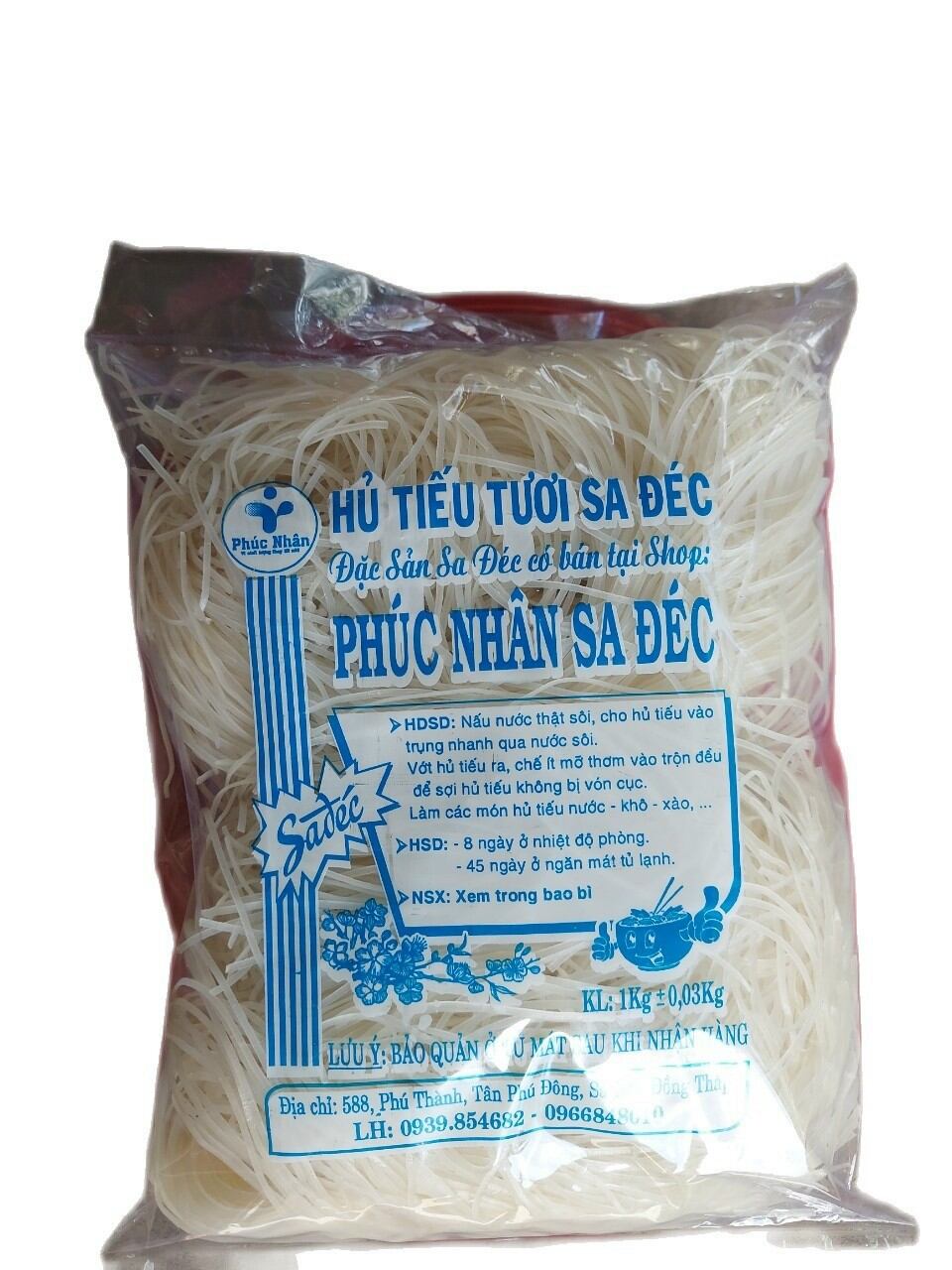 HỦ TIẾU SỢI SA ĐÉC - 1️⃣KG