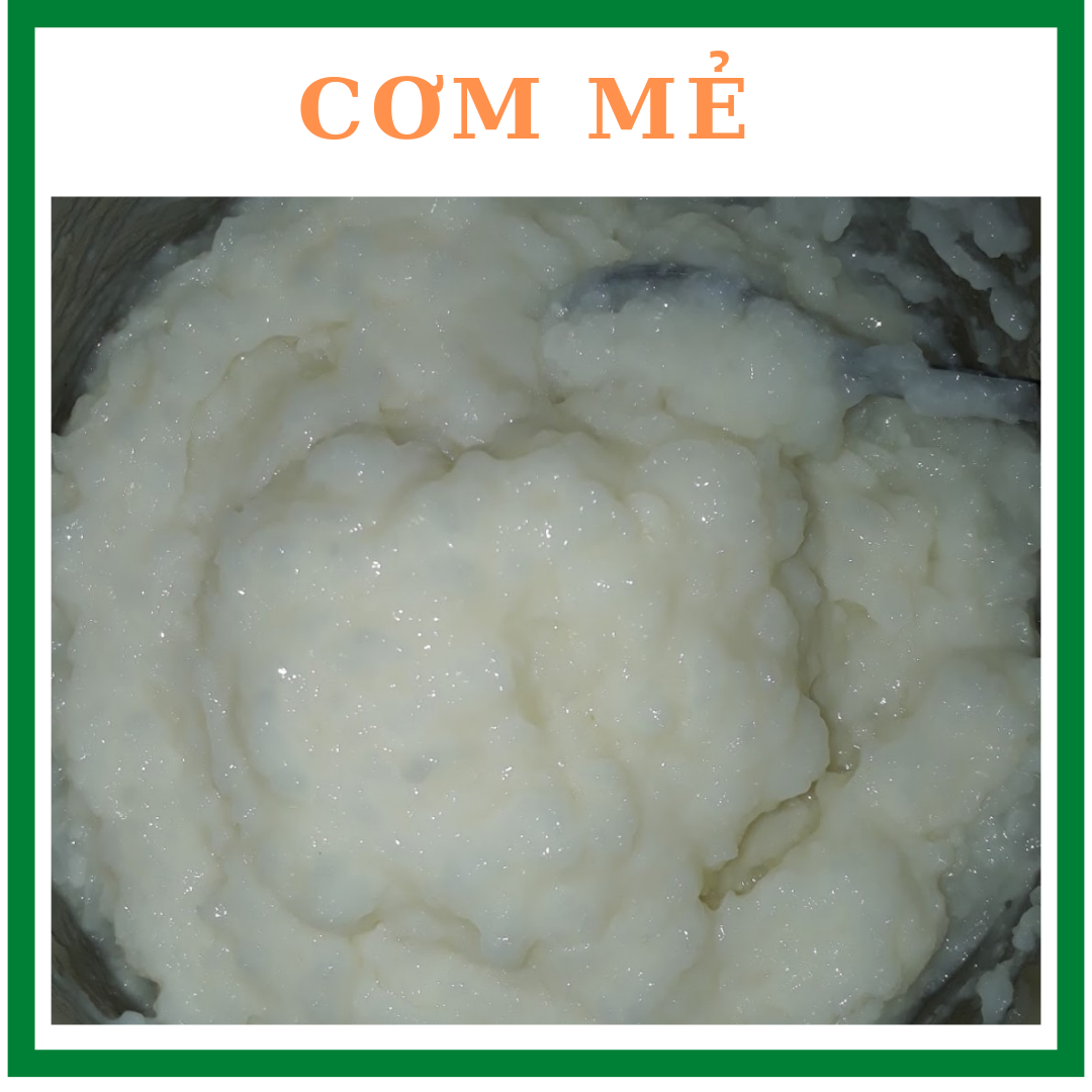 Cơm mẻ chua, mẻ cái