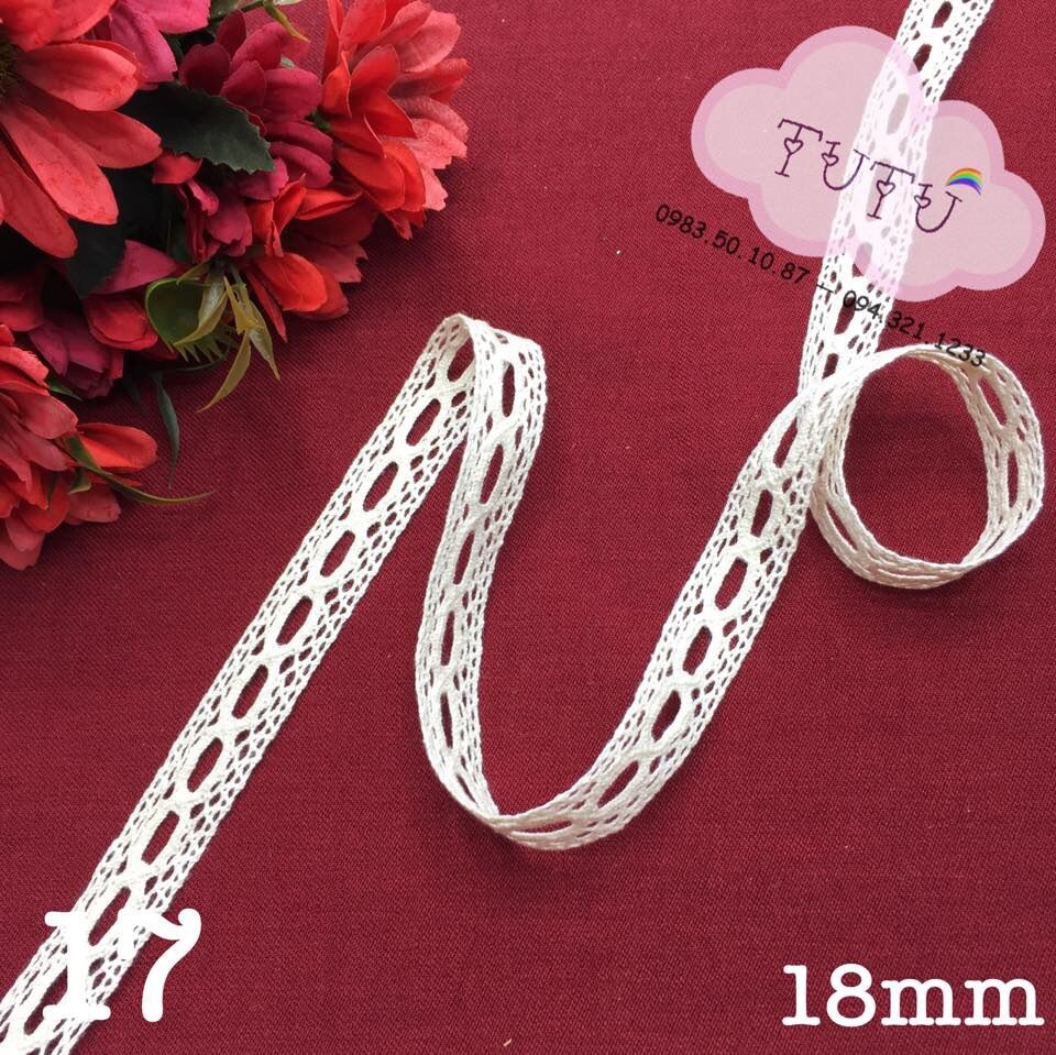 Ren viền cotton 4k/m (set 5m )