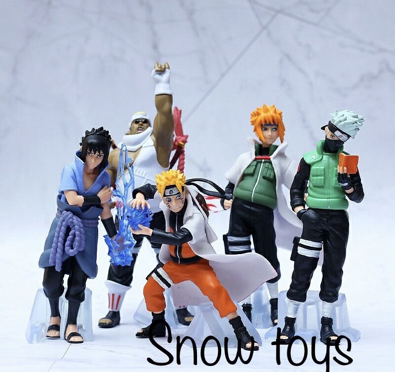 Mô hình Naruto - Sasuke Kakashi Minato Killer Bee Naruto Hokage Cửu vĩ bát vĩ Chidori Rasengan Sharingan Tia chớp vàng