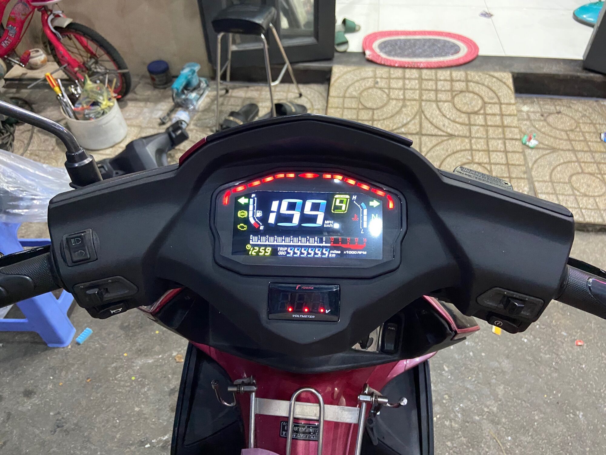 🎁 TRỌN BỘ BỢ CỔ AB 2007 CHẾ ĐỒNG HỒ DUCATI