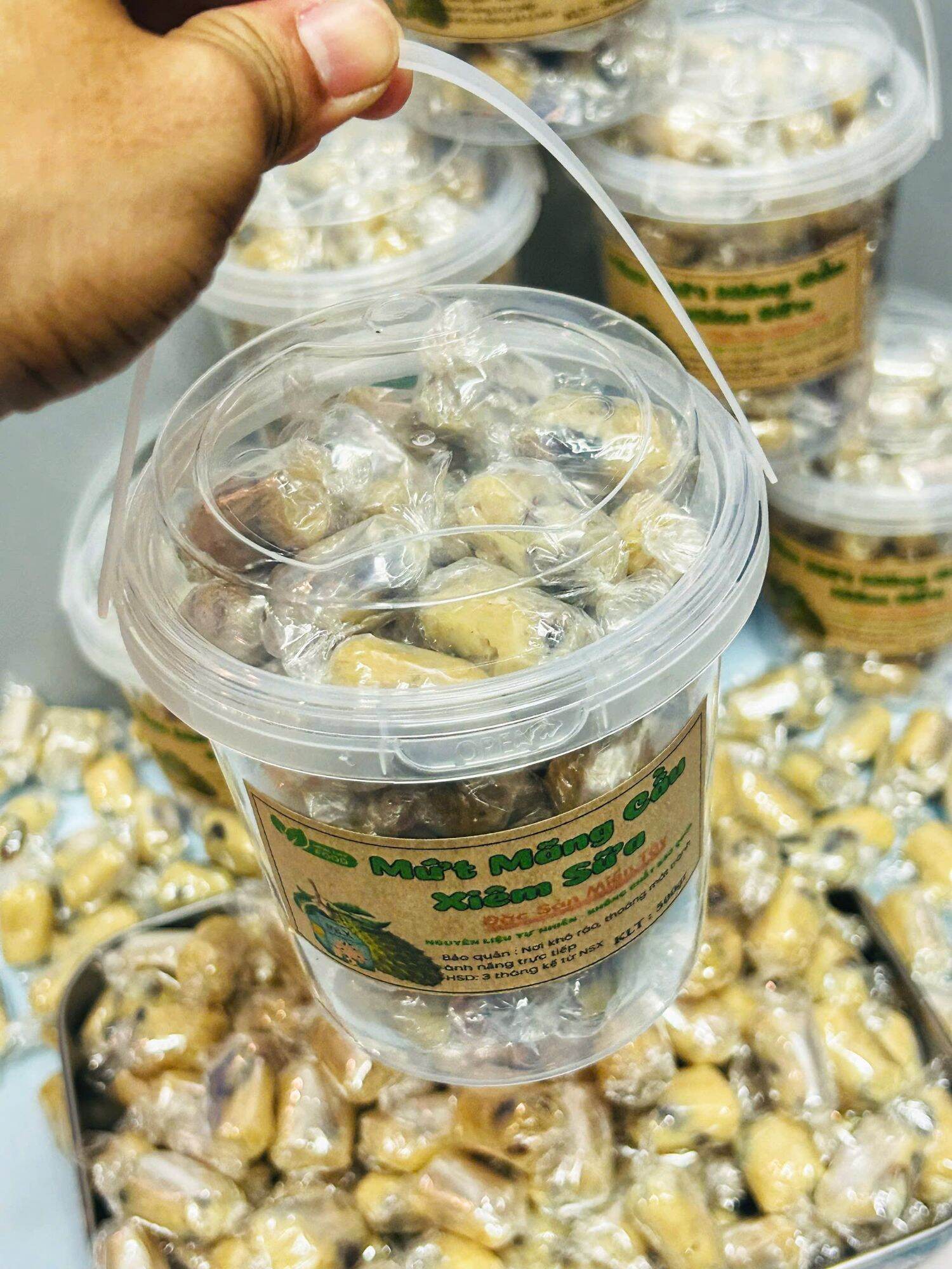 MỨT MÃNG CẦU XIÊM SỮA 500Gr