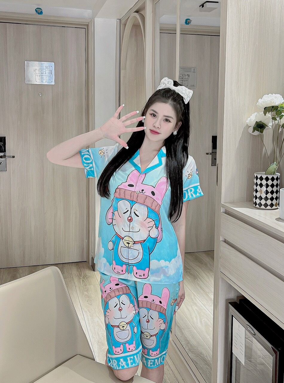 Bộ lững chất liệu lụa xước cao cấp ,bộ lững hoạ tiết 5D siêu đáng yêu size 40-60kg