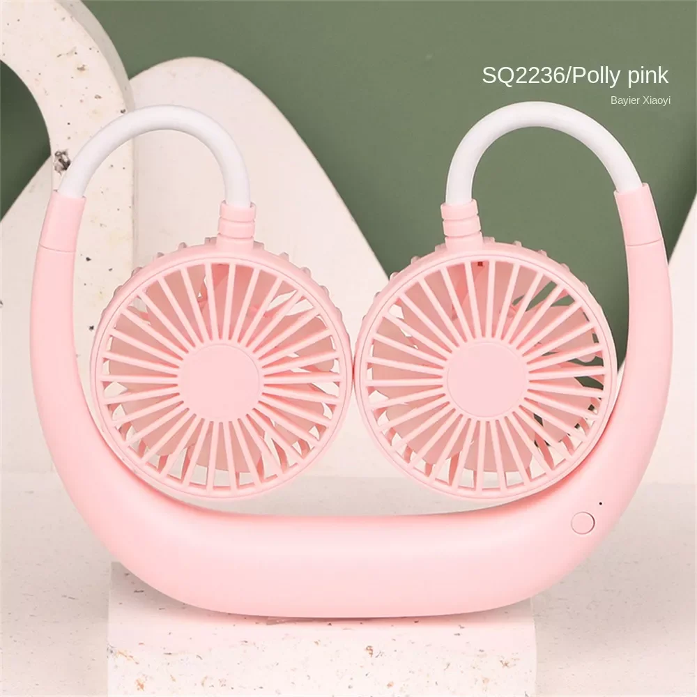 Quạt đeo cổ mini gấp gọn