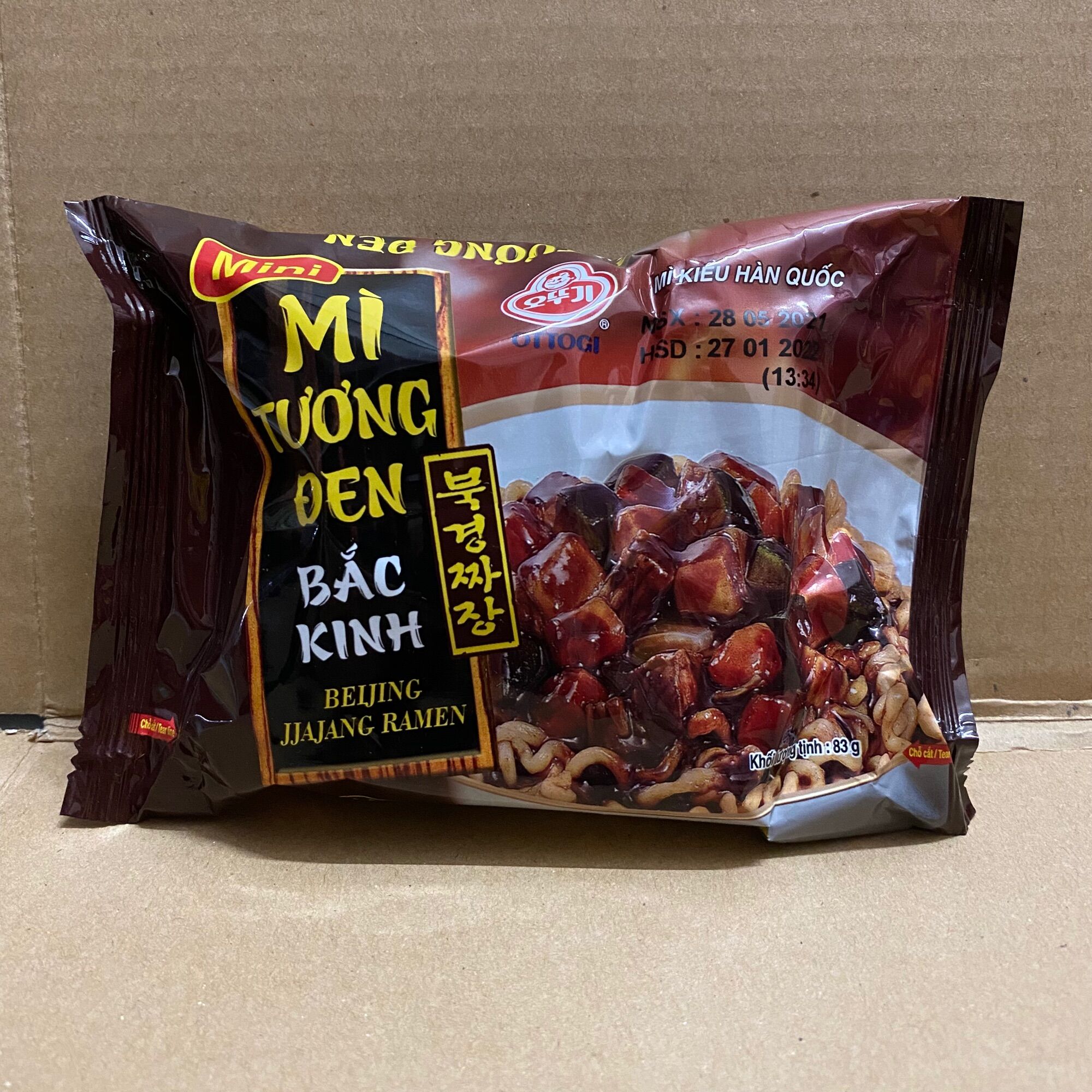 [83 g] Gói Mỳ Tương Đen Bắc Kinh Ottogi