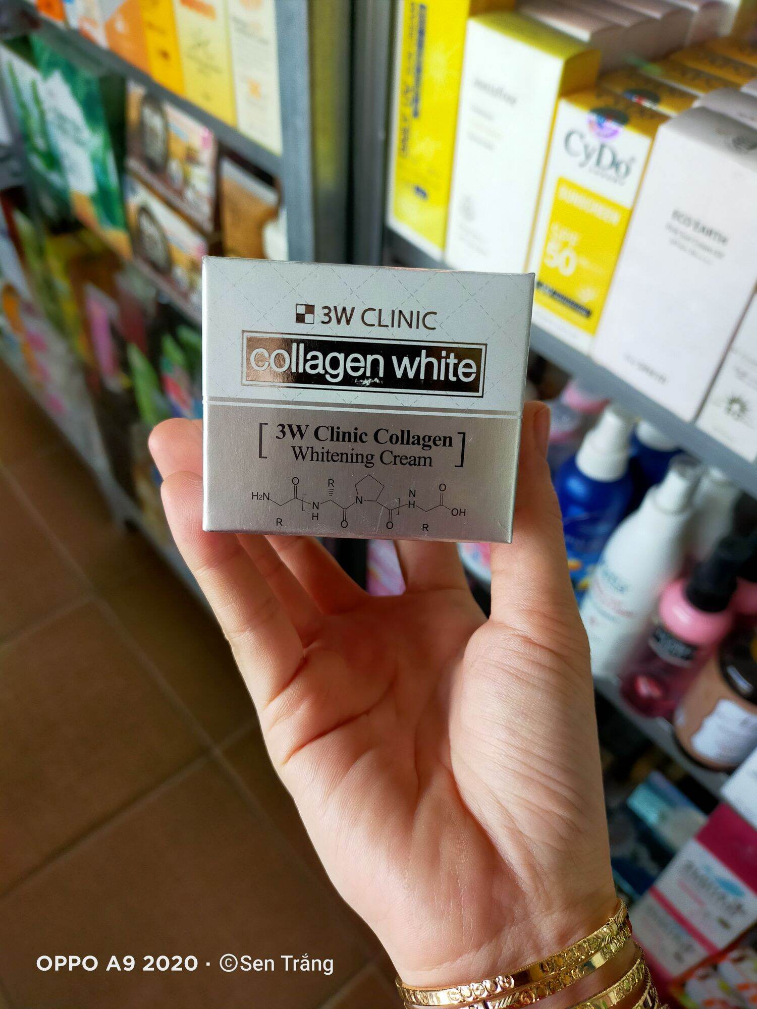Kem dưỡng ẩm chống lão hóa 3w