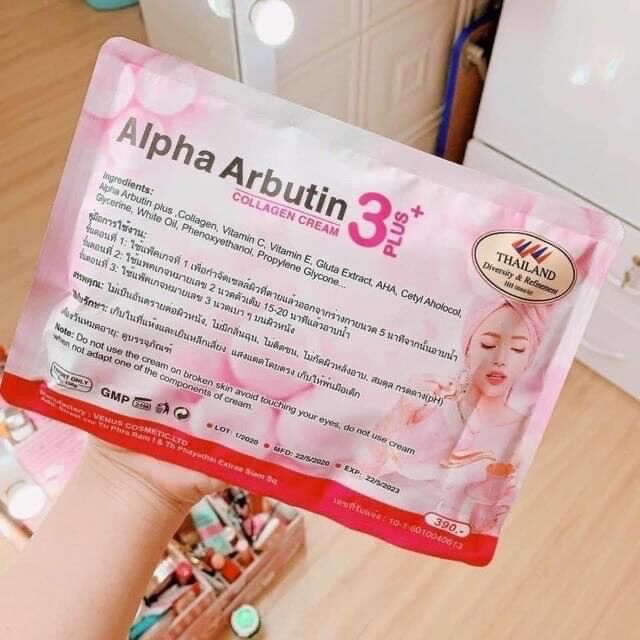 Set ủ tắm trắng alpha arbutin thái lan