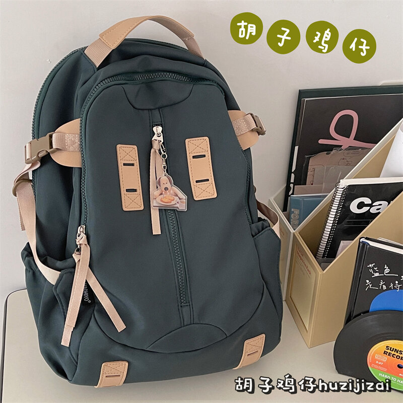 Cặp sách nữ sinh viên đại học ba lô nam ba lô du lịch sức chứa lớn học sinh trung học cổ điển kiểu mỹ thiểu số phong cách nhật ba lô thời trang