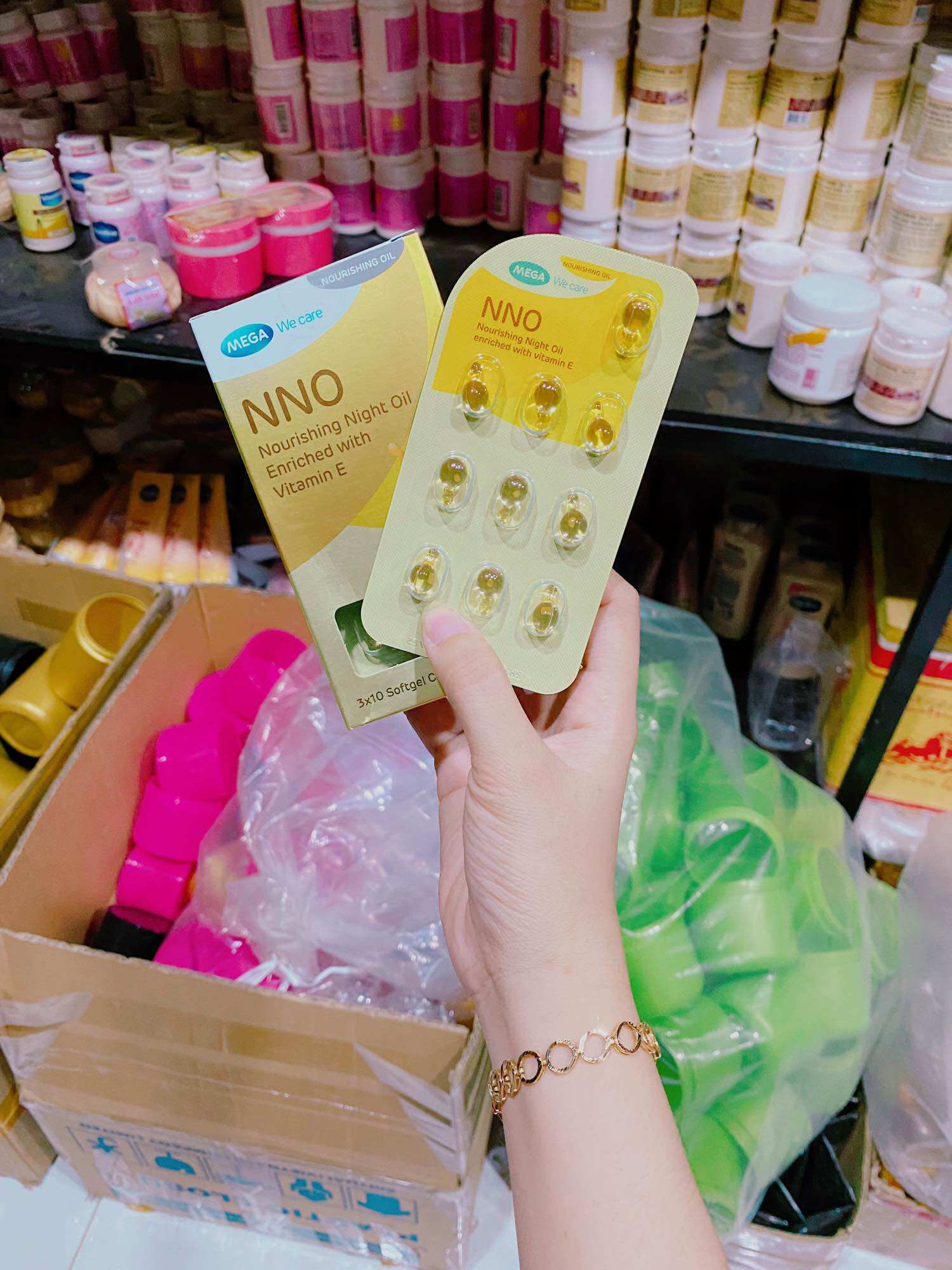 Lẻ 1 viên dầu dưỡng vitamin e nno