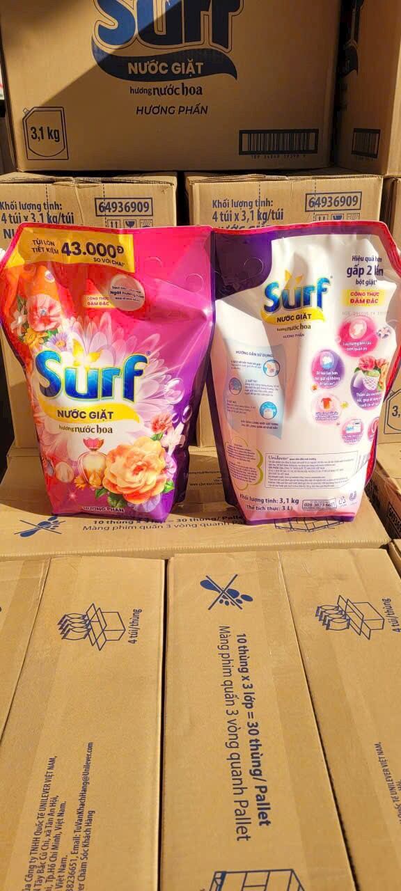 Surf Laundry Detergent Perfume Scent 3kg1