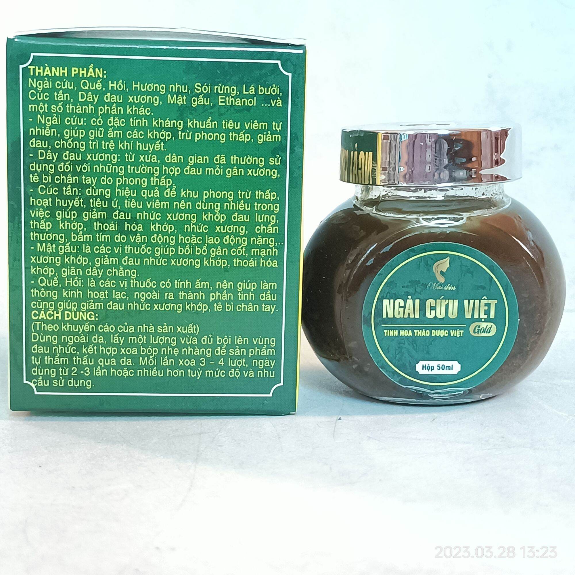 [HCM]Tinh dầu ngải cứu việt lọ 50ml/200ml