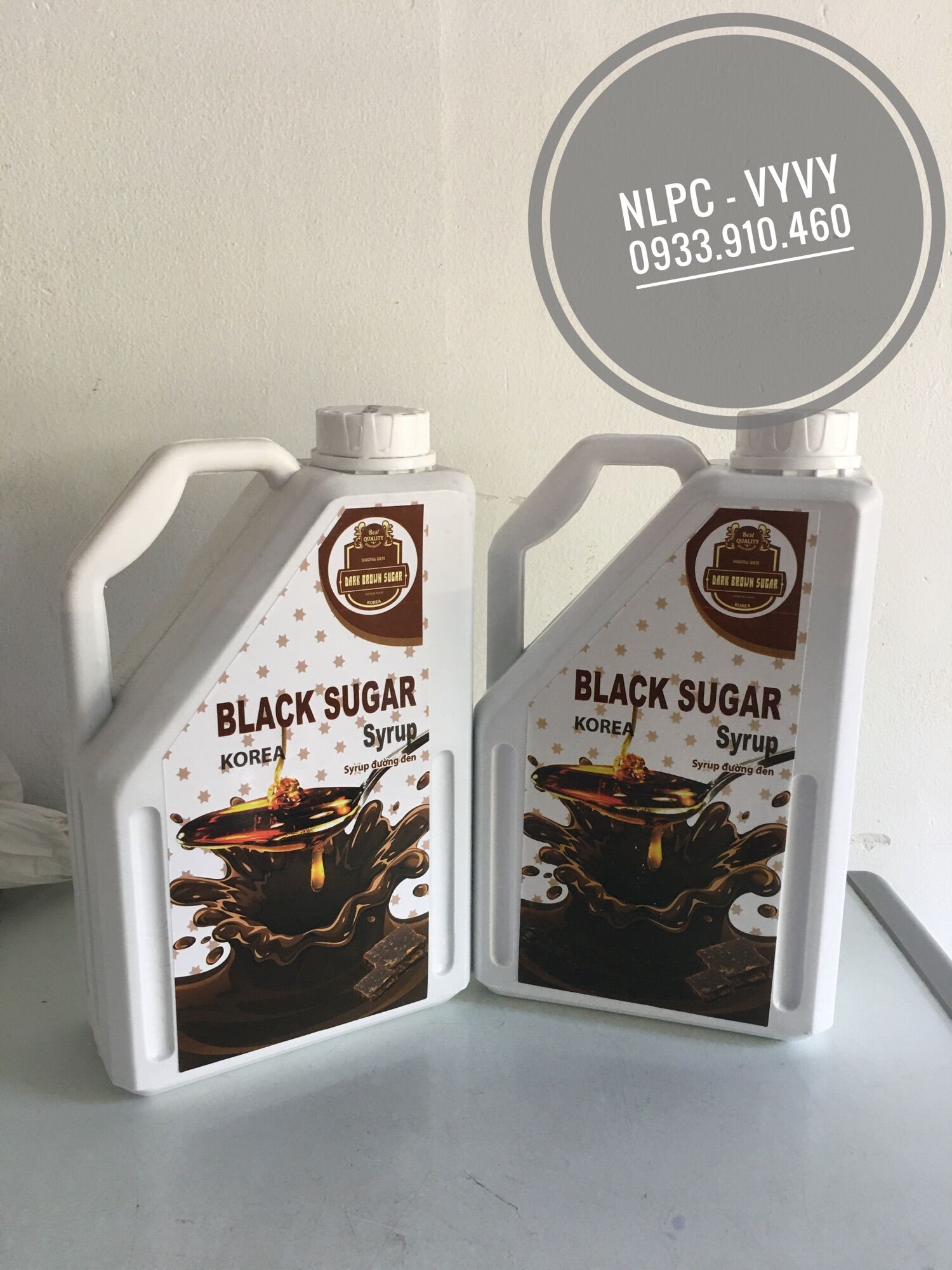 Siro đường đen hàn quốc - 2l