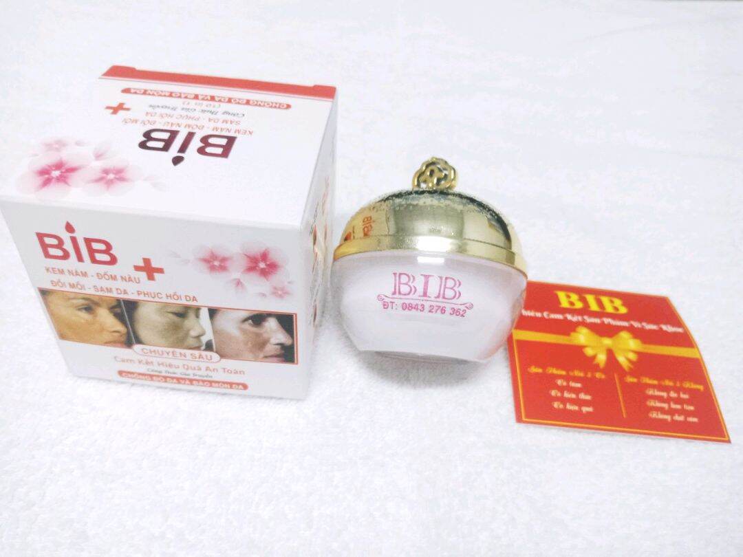 KEM NÁM - ĐỐM NÂU - ĐỒI MỒI - SẠM DA - PHỤC HỒI DA( BIB 16G )