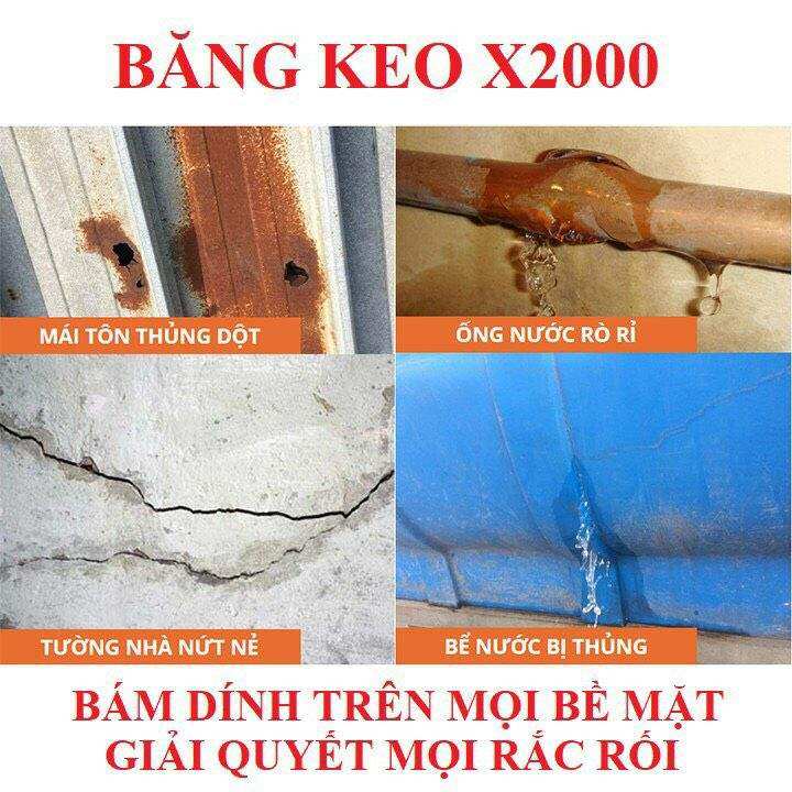 Băng Keo X2000 Chống Thấm (khổ 5cm)