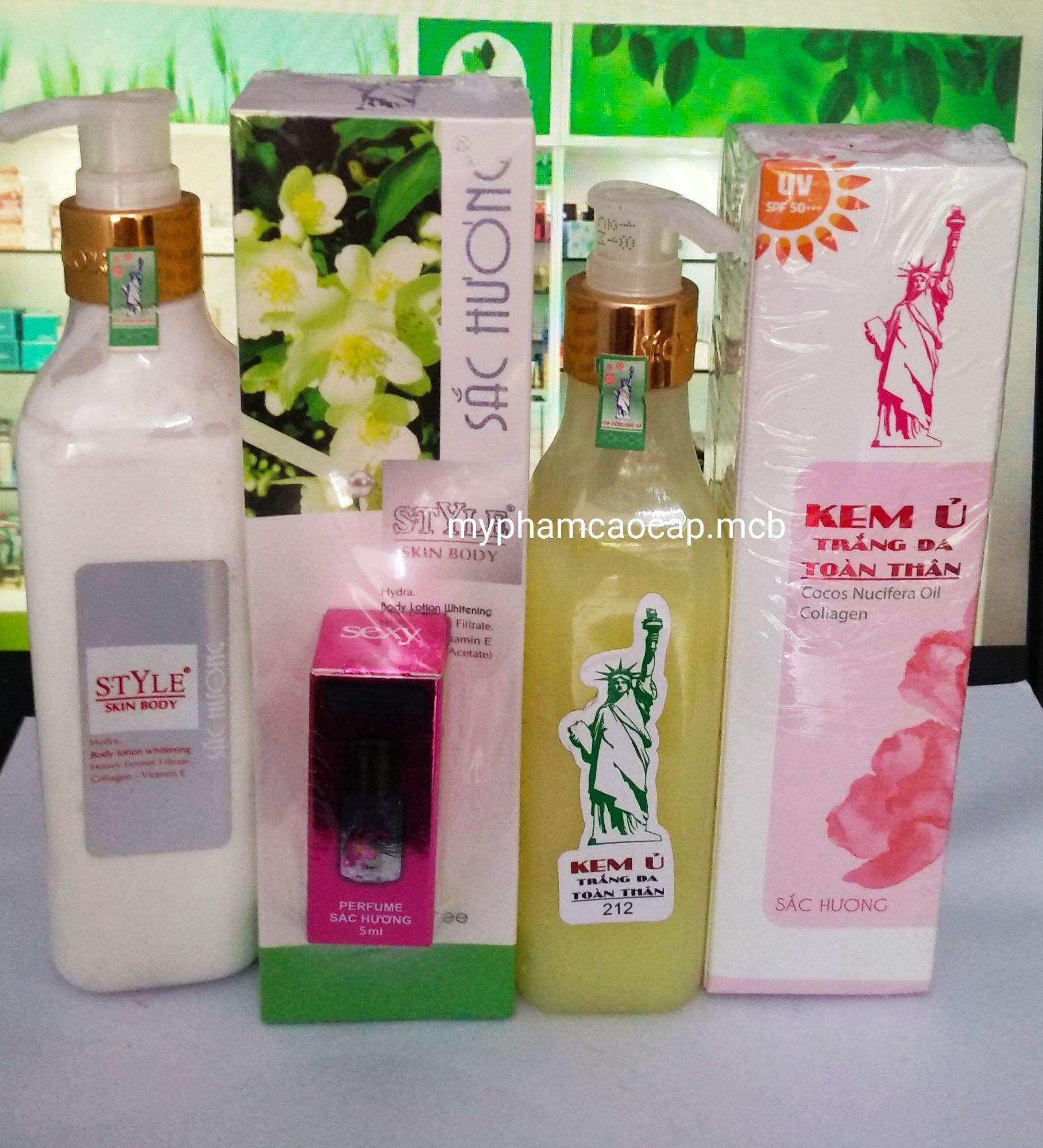 COMBO KEM Ủ VÀ KEM BODY SẮC HƯƠNG