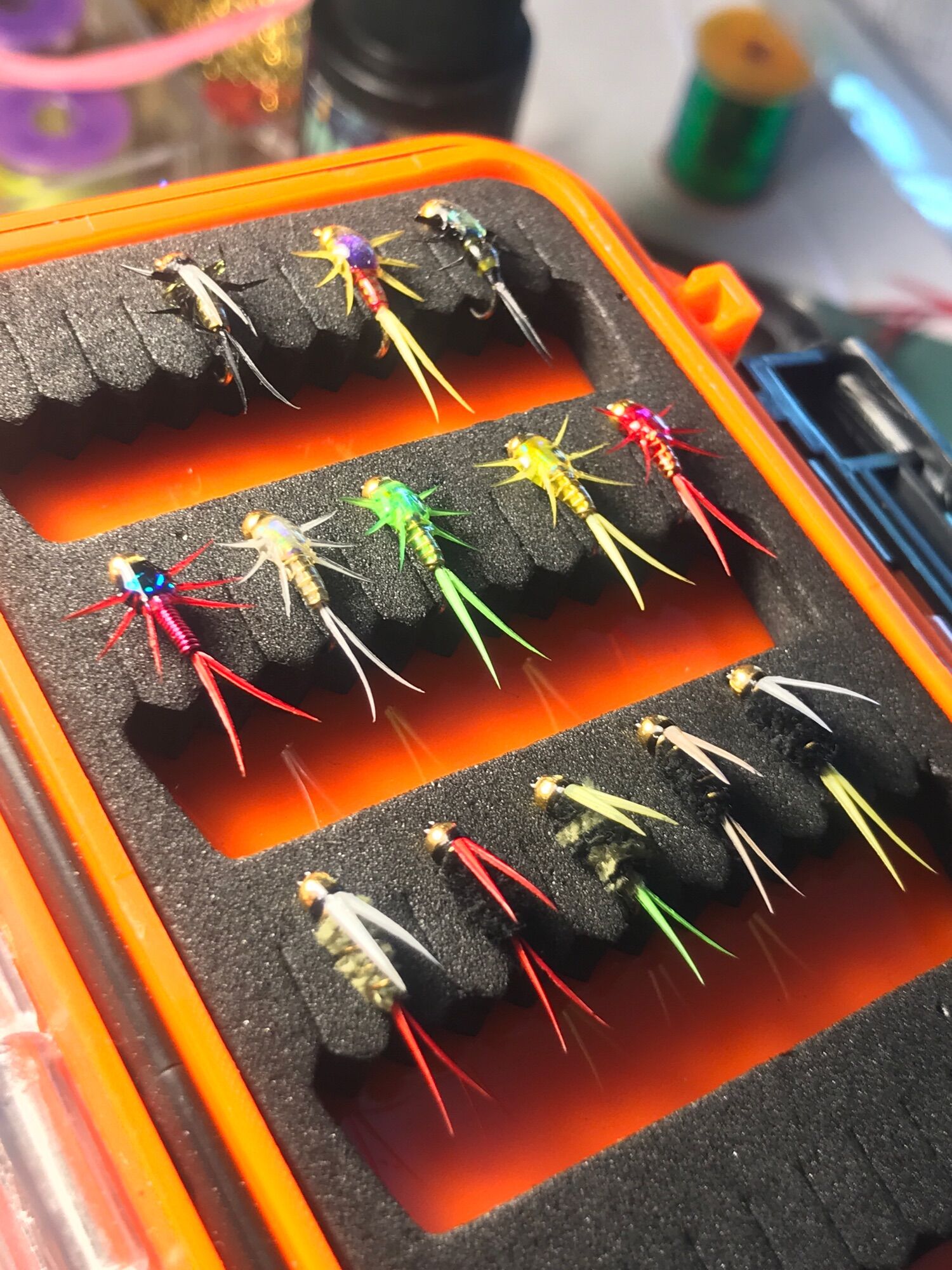Mồi bọ câu cá mương lure, fly, tenkara