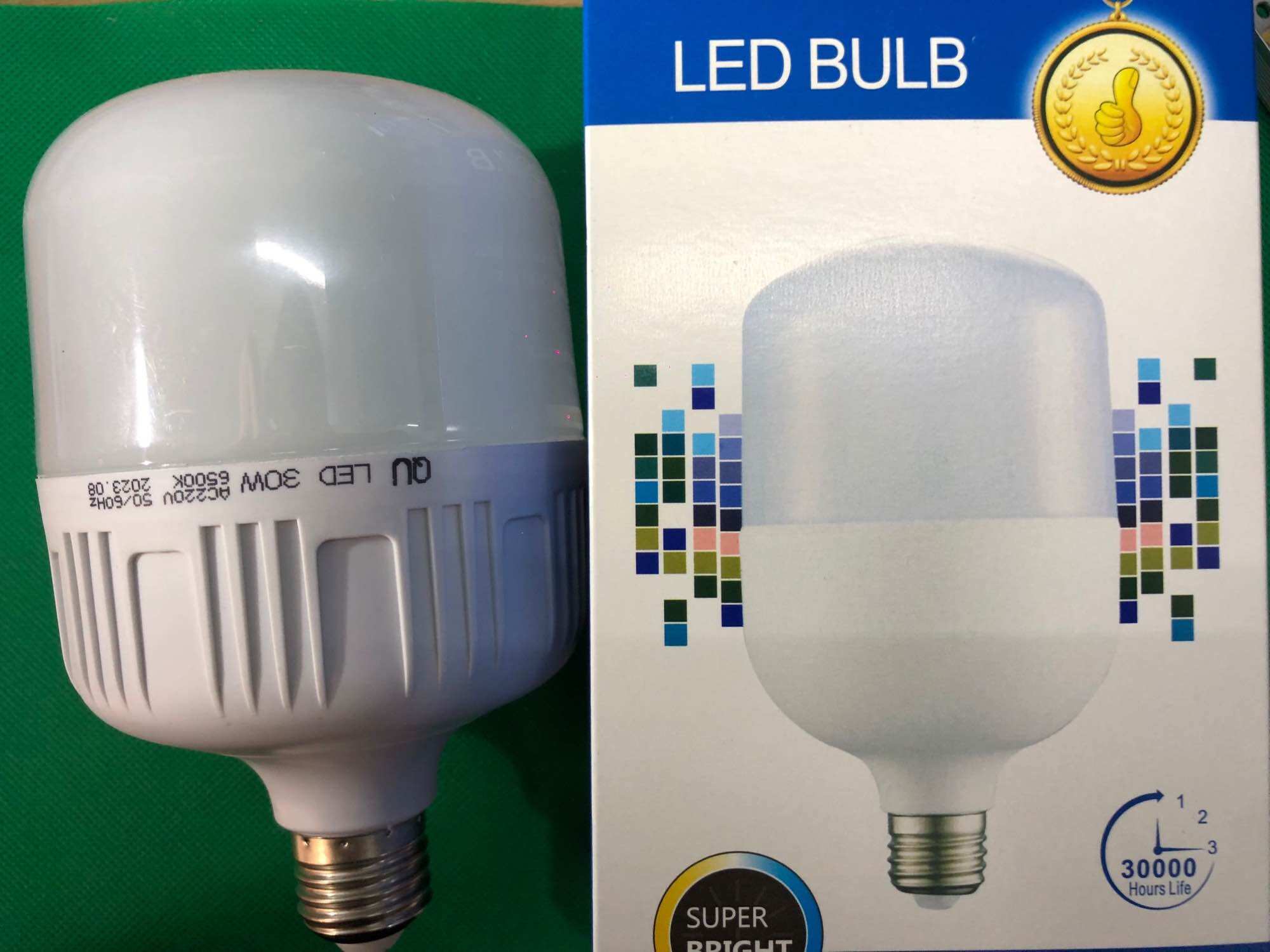 Bóng Đèn LED Bulb Trụ E27 : 65W- 50W- 30W - 20W