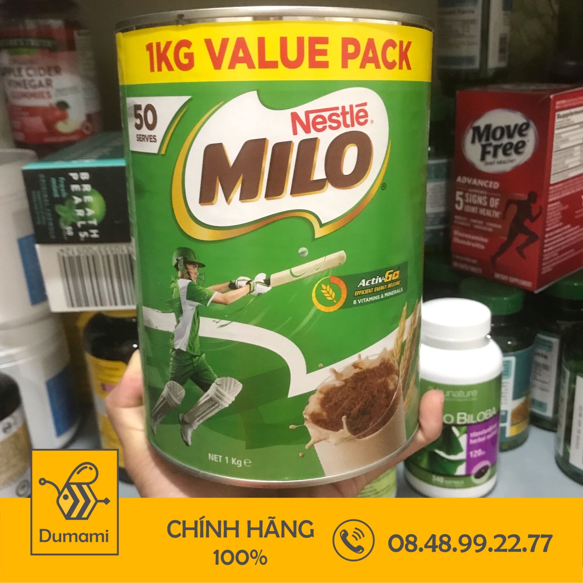 Sữa bột milo của úc 1kg