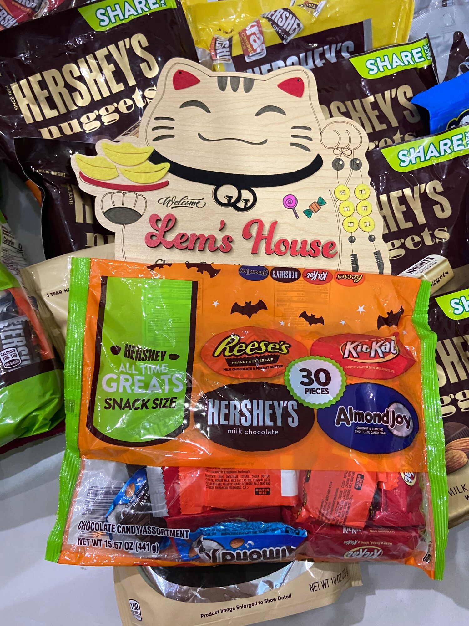 KẸO HERSHEY ALL TIME GREATS SNACK SIZE 30 PIECES