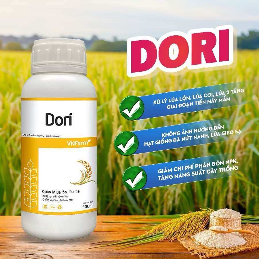  DORI VNFarm. Chế phẩm sinh học quản lý lúa lộn lúa ma  500ml  