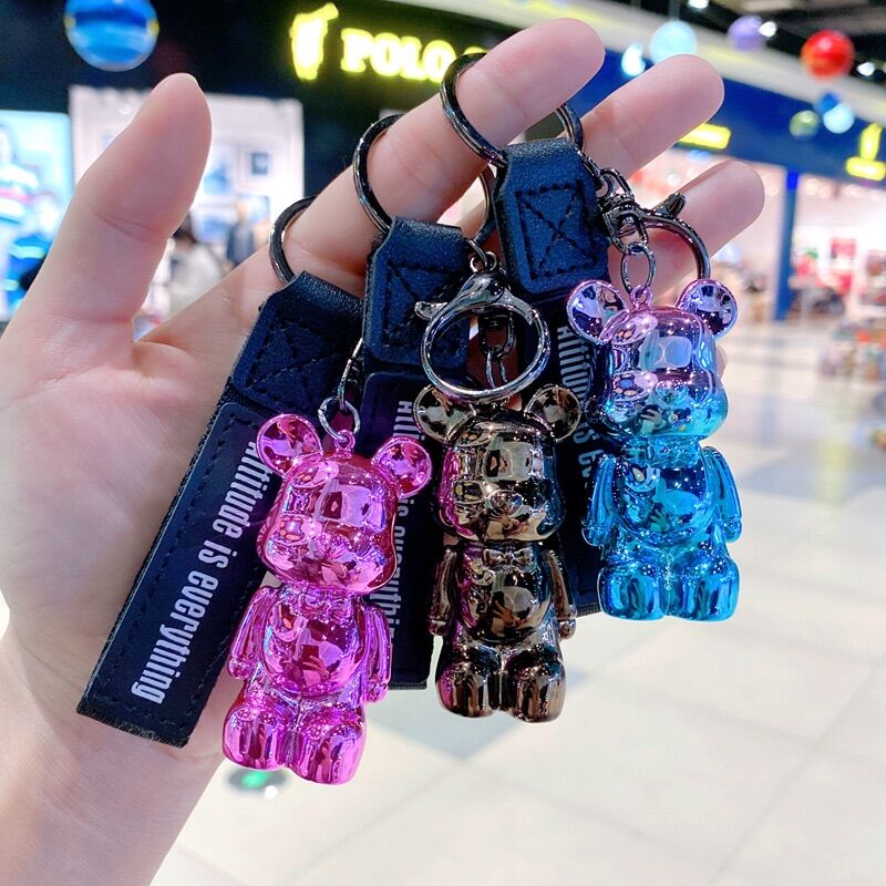 Móc khoá gấu bearbrick hot trend tiktok