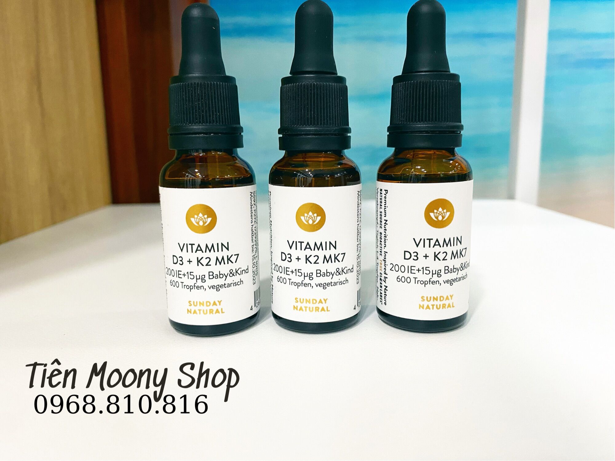 Vitamin d3 k2mk7 của sunday natural date tháng 6/2024
