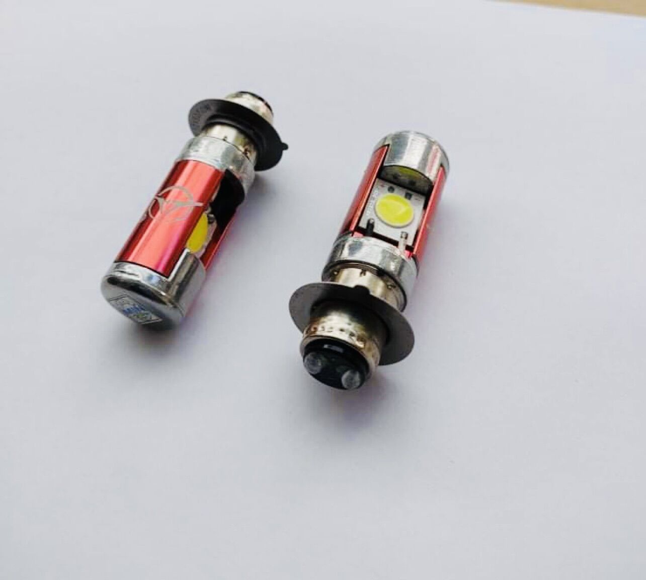 Đèn led M5 sáng trắng  cho wave đời cũ 2 bóng siêu sáng - 1 cặp