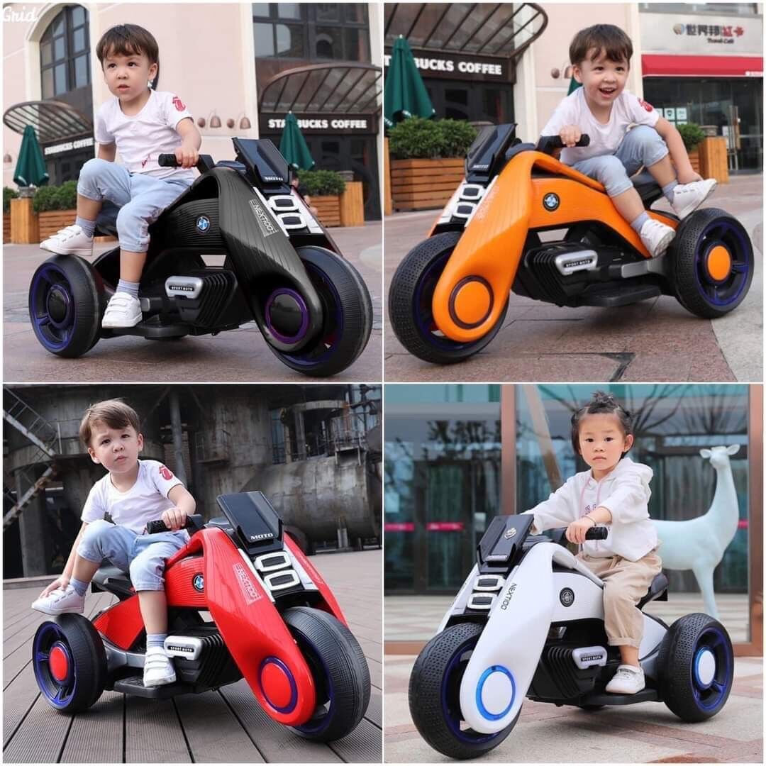 Xe máy điện trẻ em netioo, xe moto điện, hàng loại 1, có ảnh thật và video