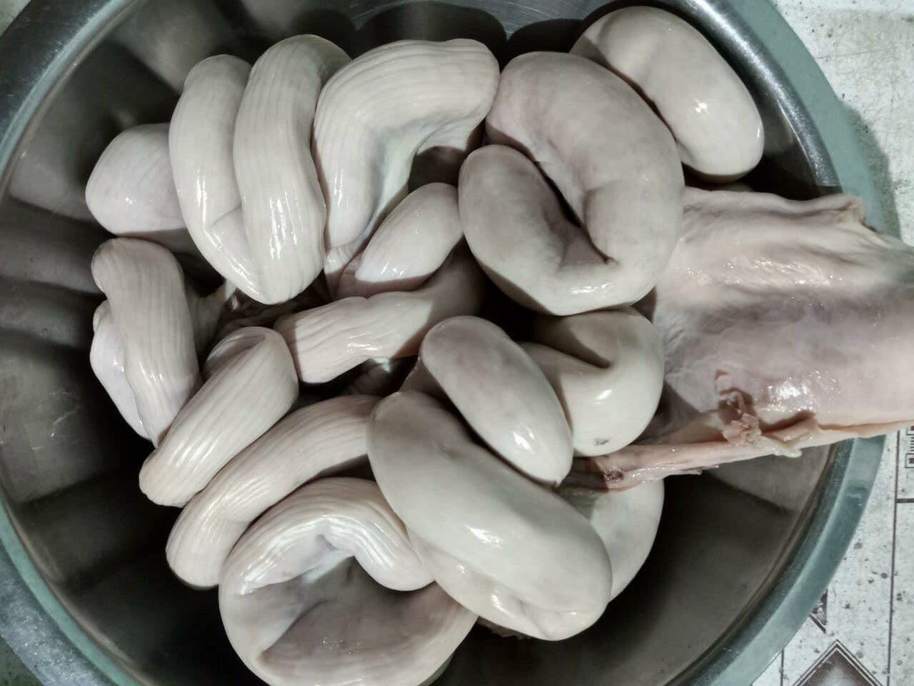 Hộp 1kg Dồi trường heo làm sạch