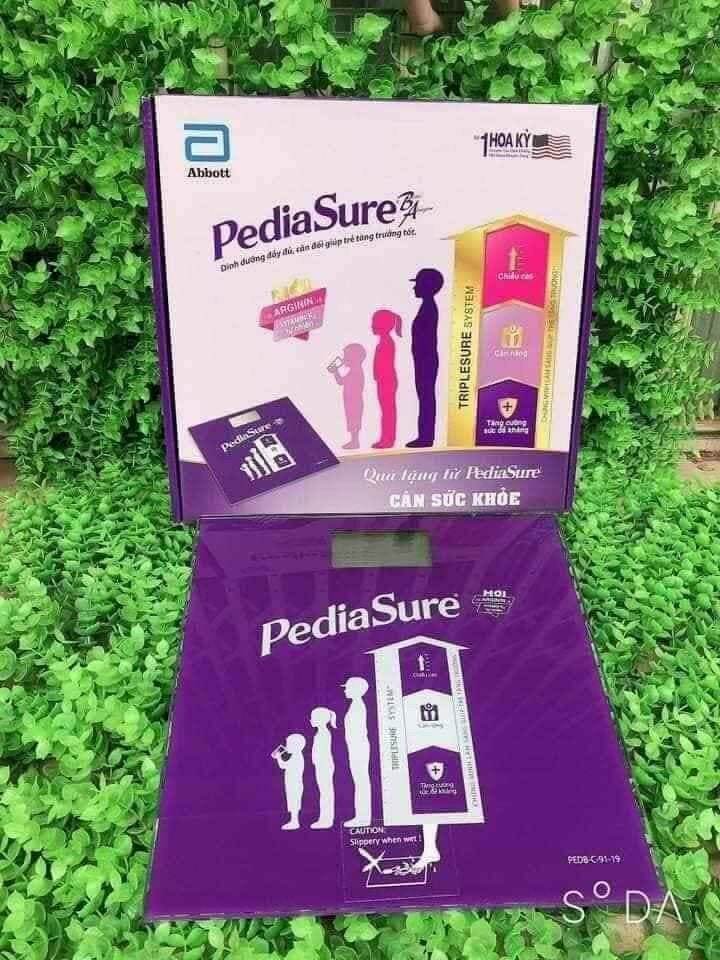 Cân điện tử quà tặng từ sữa pediasure