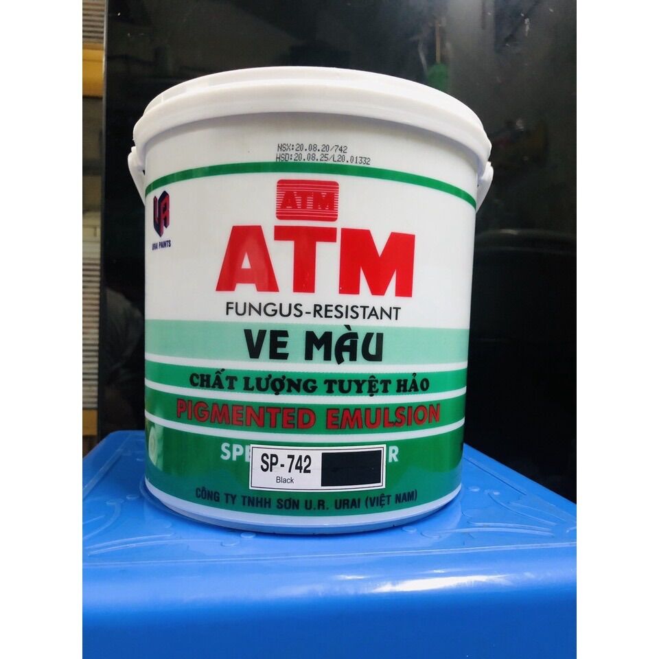 Sơn quét Ve màu atm, ve atm 5kg( 3,5 lít)