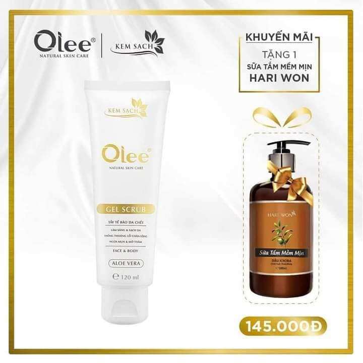 [Tặng sữa tắm] TẨY TẾ BÀO CHẾT OLEE