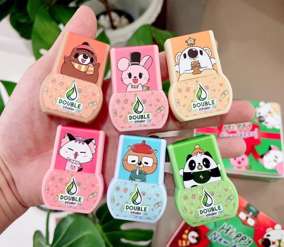 Hít mũi 2 đầu thảo dược double inhear thái lan
