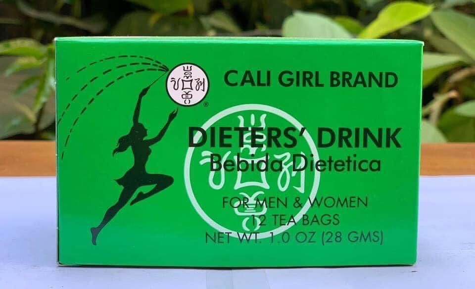 Trà thảo dược giảm cân cali girl brand dieters drink - mỹ