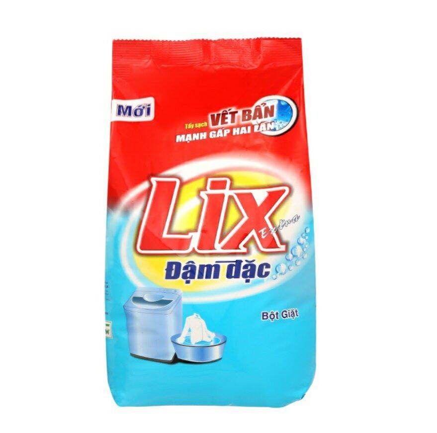 Bột Giặt LIX Extra Đậm Đặc 800G - Tẩy Sạch Vết Bẩn Mạnh Gấp 2 Lần