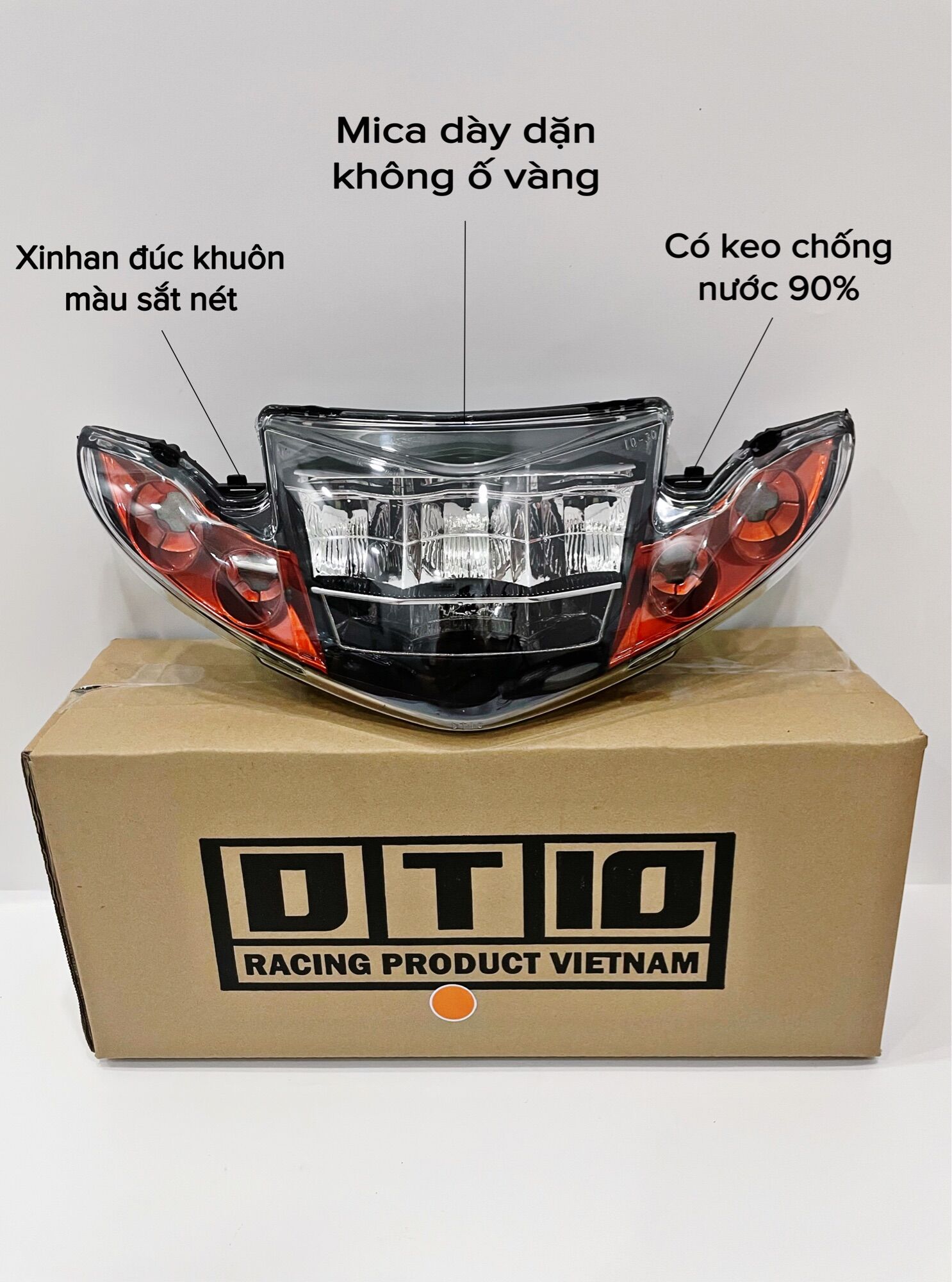 Pha đèn 2 tầng sirius - Bộ choá đèn 2 tầng sirius sihello