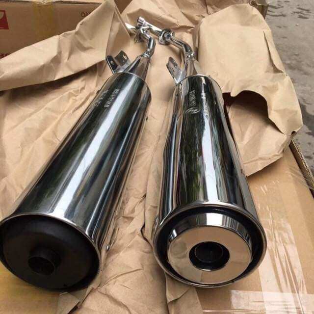 Pô 2543 lỗ tròn gắn dòng xe wave , cub , dream